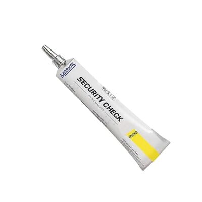 Markal 9669- Security Check Paint Marker for Torque Temper Detection, Tamper-Proof Cross-Check Repair & Maintenance Warranty Seal, Yellow Color, 50ml, Made in France