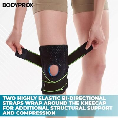 Bodyprox Knee Brace with Side Stabilizers & Patella Gel Pads for Knee Support - Image 4